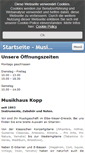 Mobile Screenshot of musikhaus-kopp.de
