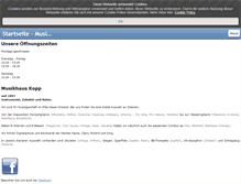 Tablet Screenshot of musikhaus-kopp.de